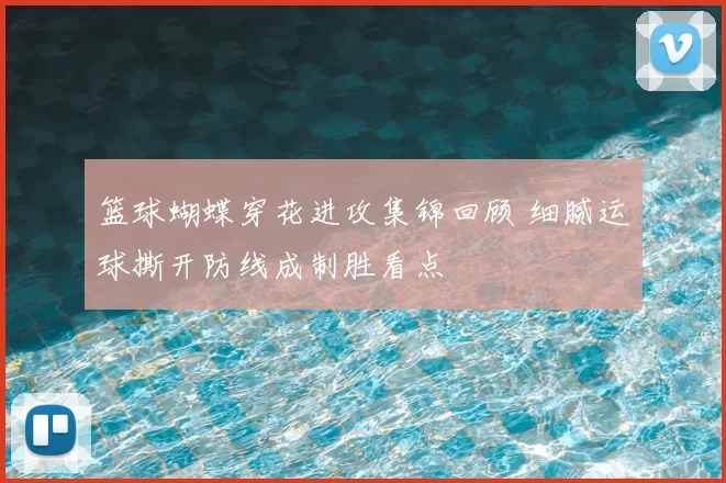 篮球蝴蝶穿花进攻集锦回顾 细腻运球撕开防线成制胜看点